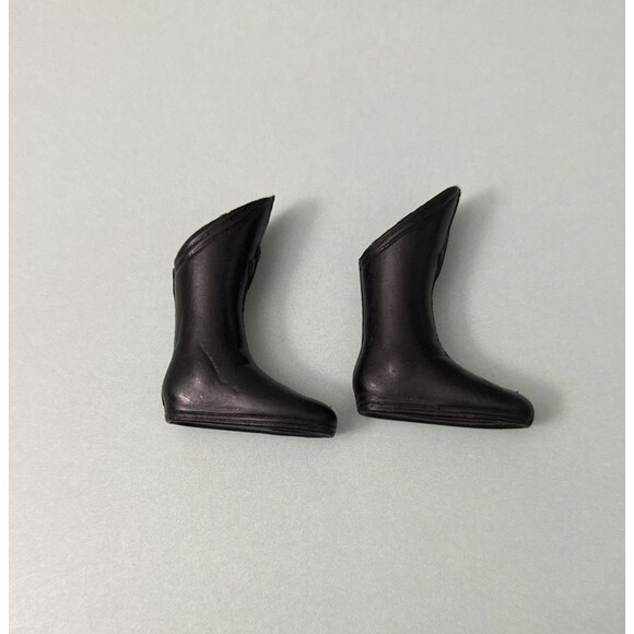 Ideal Other - Vintage 1966 Ideal Authentic Captain Action Black Boots Excellent